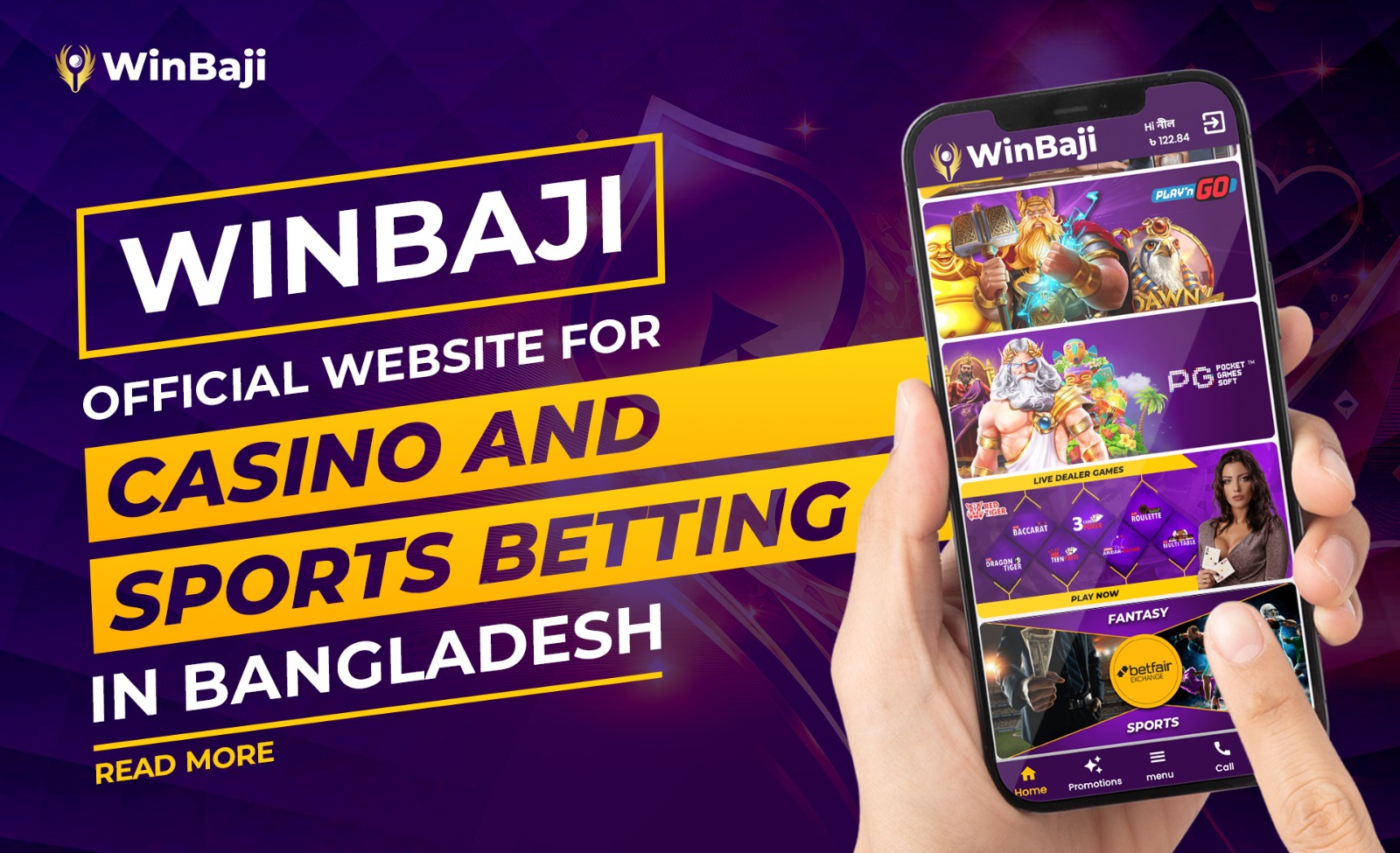 WinBaji- Official Website for Casino and Sports Betting in Bangladesh