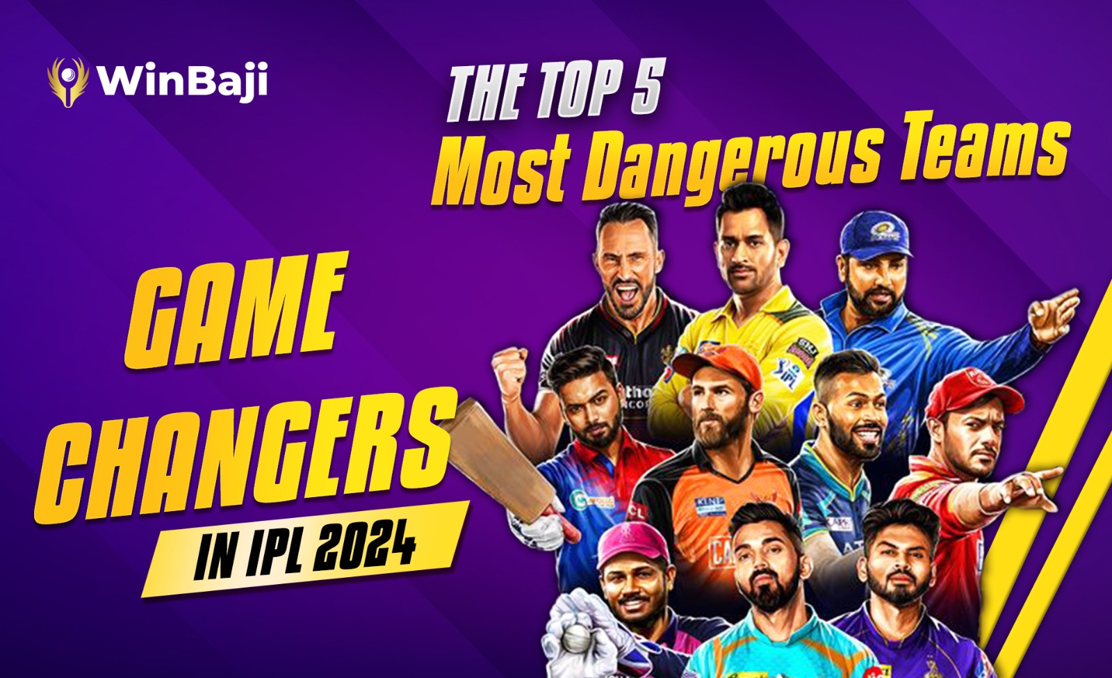 IPL 2024 Top 5 Most Dangerous Teams