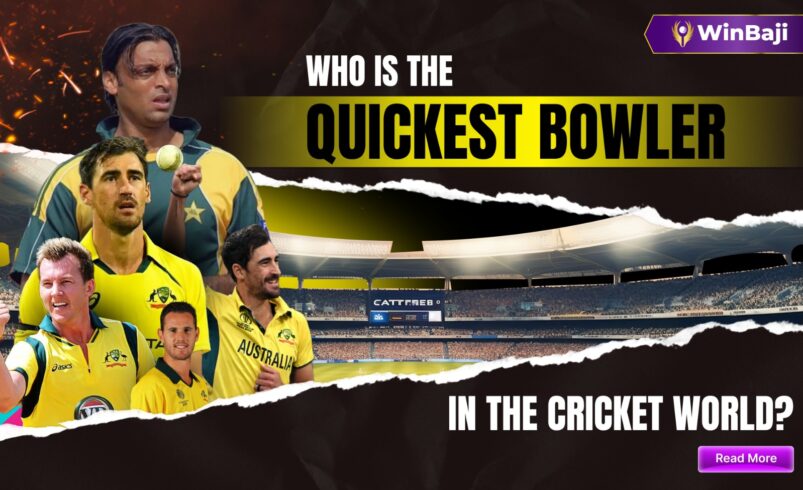 Who is the Quickest Bowler in the Cricket World?