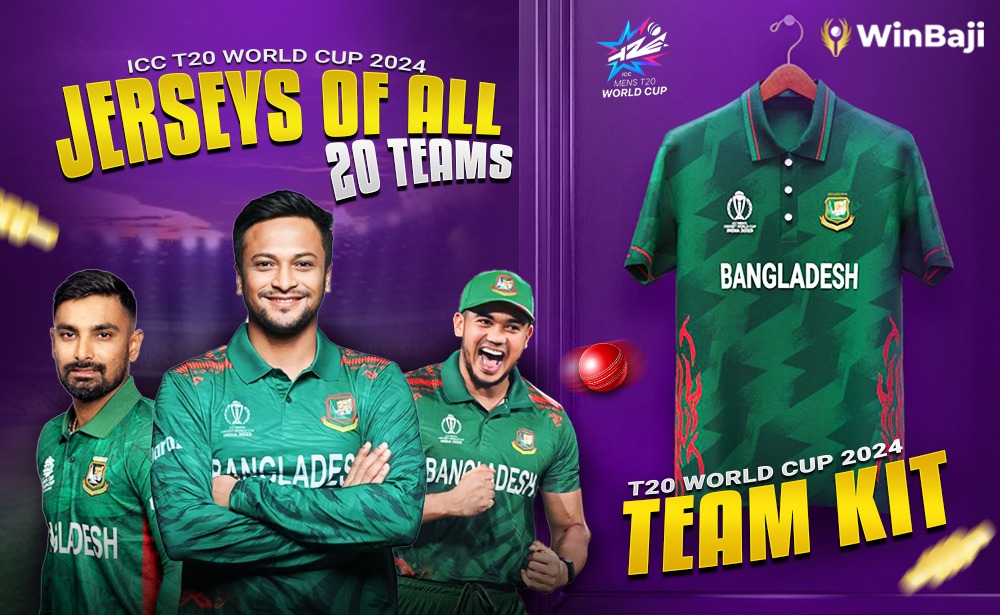 ICC T20 World Cup 2024: Jerseys of all 20 teams | T20 World Cup 2024 Team Kit