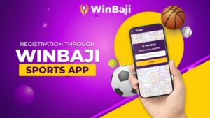 Registration through Winbaji Sports App