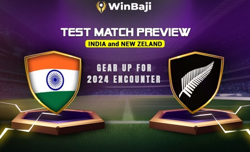 Test Match Preview: India and New Zealand Gear Up for 2024 Encounter