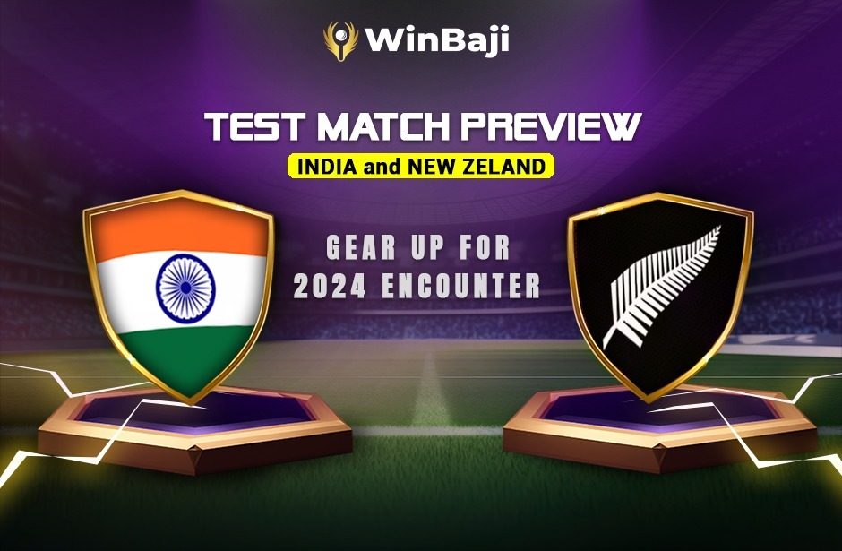 Test Match Preview: India and New Zealand Gear Up for 2024 Encounter