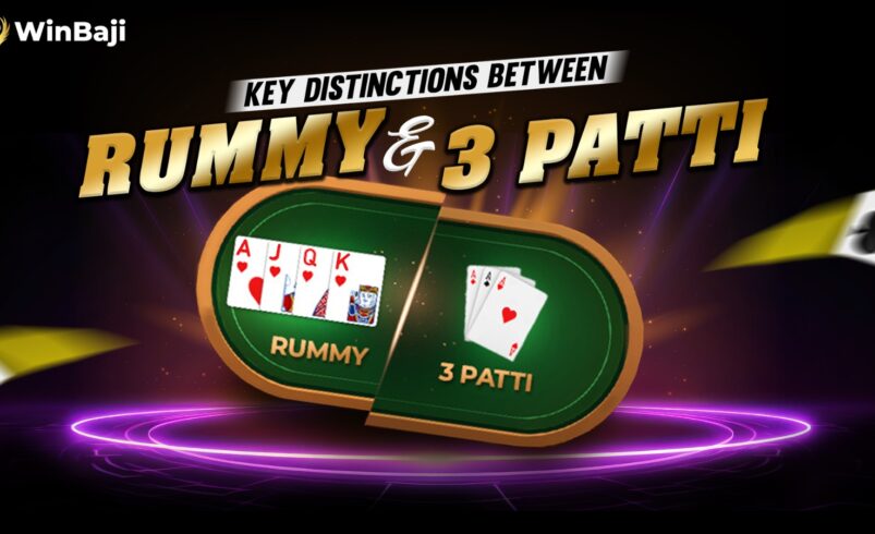 Key Distinctions Between Rummy and Teen Patti