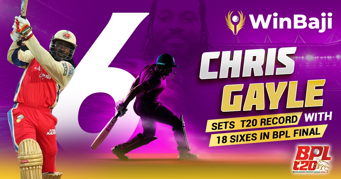 OTD 2017: Chris Gayle Sets T20 Record with 18 Sixes in BPL Final