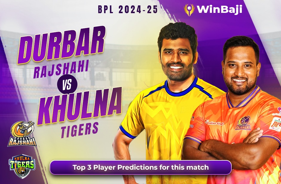 BPL 2024-25: Top 3 Players from Durbar Rajshahi vs. Khulna Tigers Match