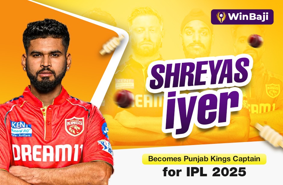 Shreyas Iyer Becomes Punjab Kings Captain for IPL 2025