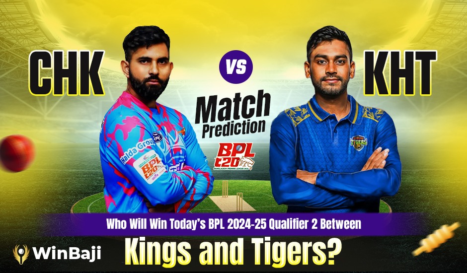 CHK vs KHT Match Prediction: Who Will Win Today’s BPL 2024-25 Qualifier 2 Between Kings and Tigers?