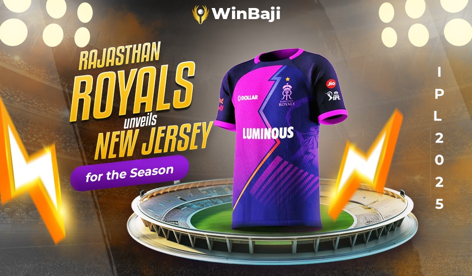 IPL 2025: Rajasthan Royals Unveils New Jersey for the Season